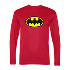 Men’s DC Comics Batman-  Polyester Long Sleeve T-Shirt