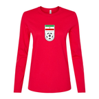 Women's Iran National Soccer Team Long Sleeve T-Shirt