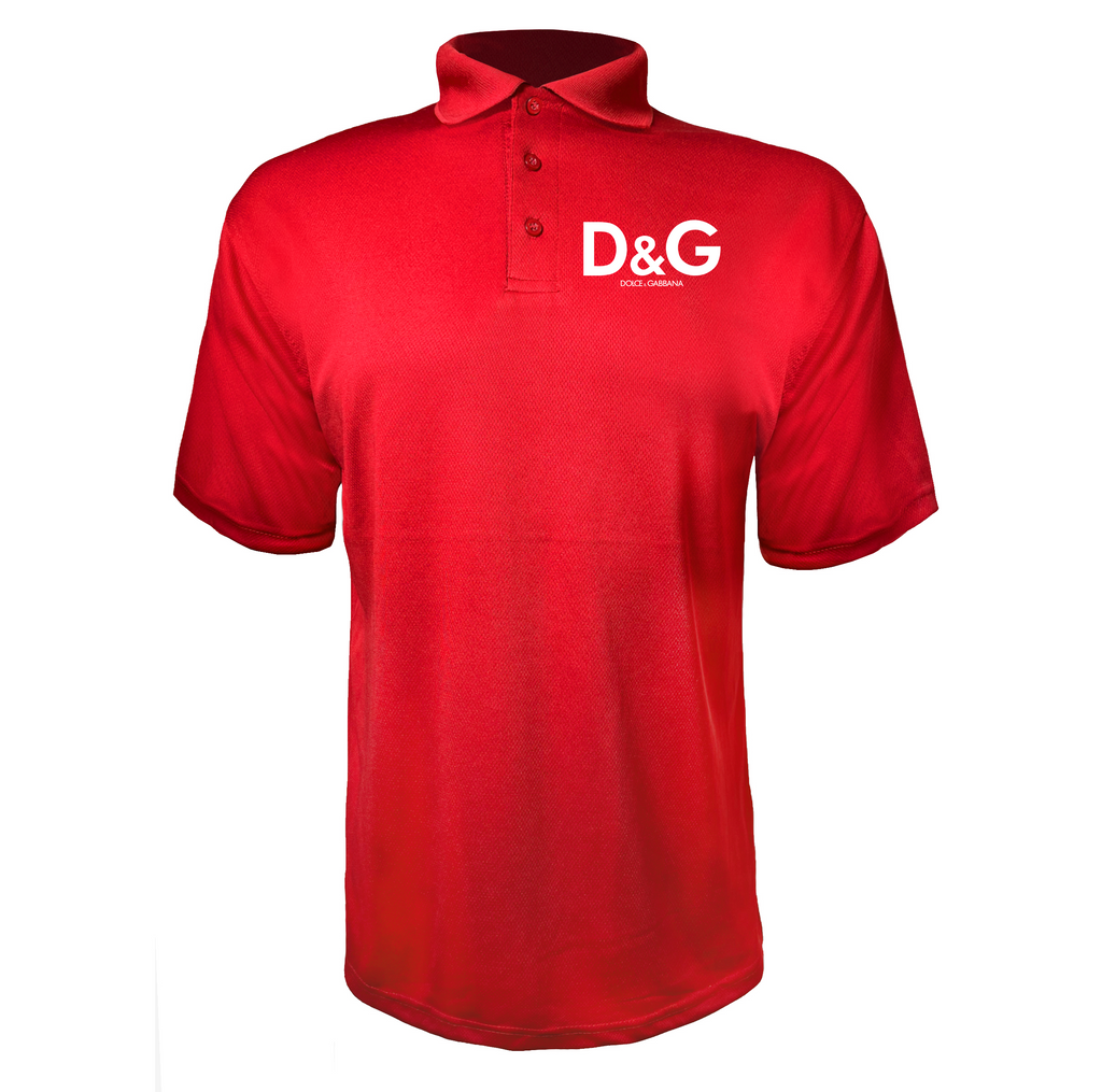 Men's Dolce and Gabbana Polyester Polo