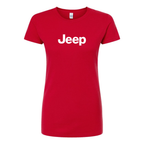 Women’s Jeep Car Round Neck T-Shirt