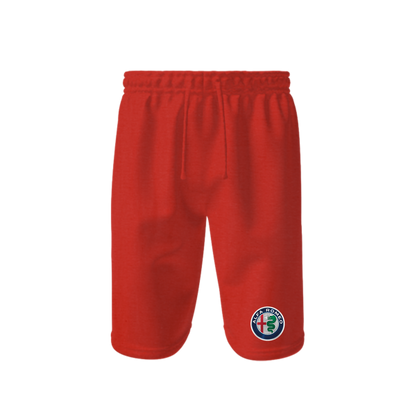 Men's Alfa Romeo Car Athletic Fleece Shorts