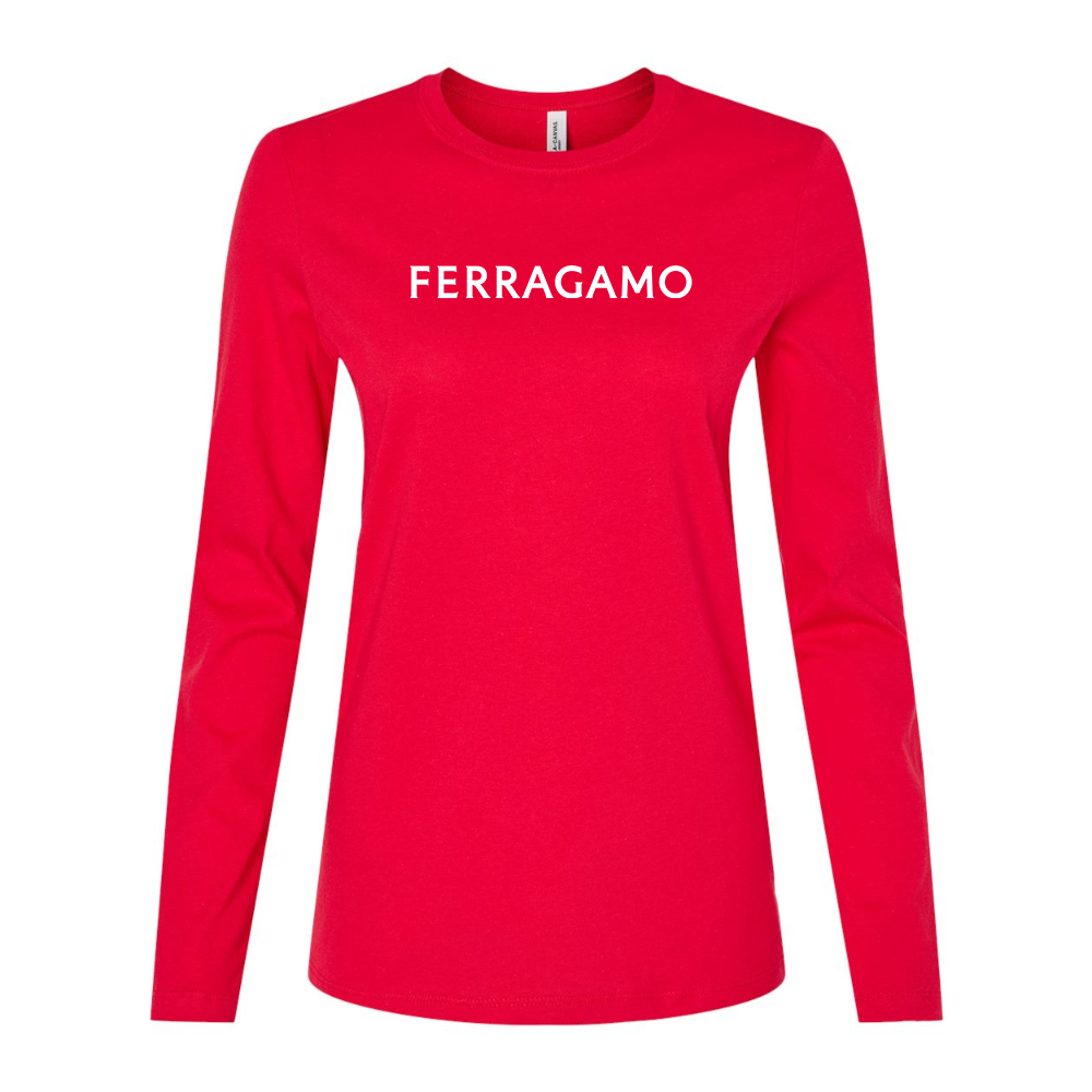 Women's Ferragamo Long Sleeve T-Shirt
