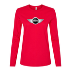 Women's Mini Cooper Car Long Sleeve T-Shirt