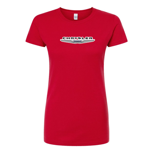 Women’s Chrysler Car Round Neck T-Shirt