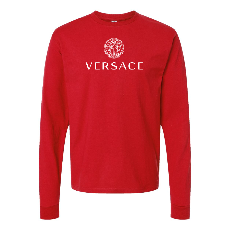 Men's Versace Cotton Long Sleeve T-Shirt
