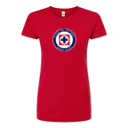 Women's Cruz Azul Football Club Round Neck T-Shirt