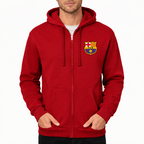 Men's F.C. Barcelona Soccer Zipper Hoodie