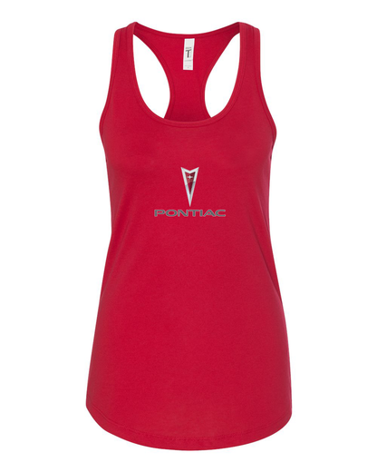 Women's Pontiac Car Racerback Tank Top