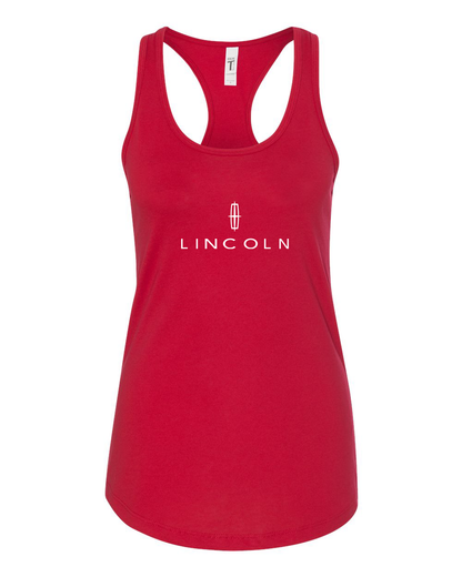 Women's Lincoln Car Racerback Tank Top