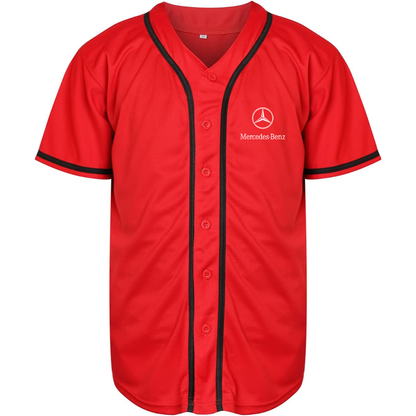 Men’s Mercedes-Benz Luxury Car Baseball Jersey