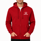 Men’s Honda Motorsport Car Zipper Hoodie