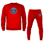 Men’s Paris-Saint Germain Soccer Soccer Logo Crewneck Sweatshirt Joggers Suit