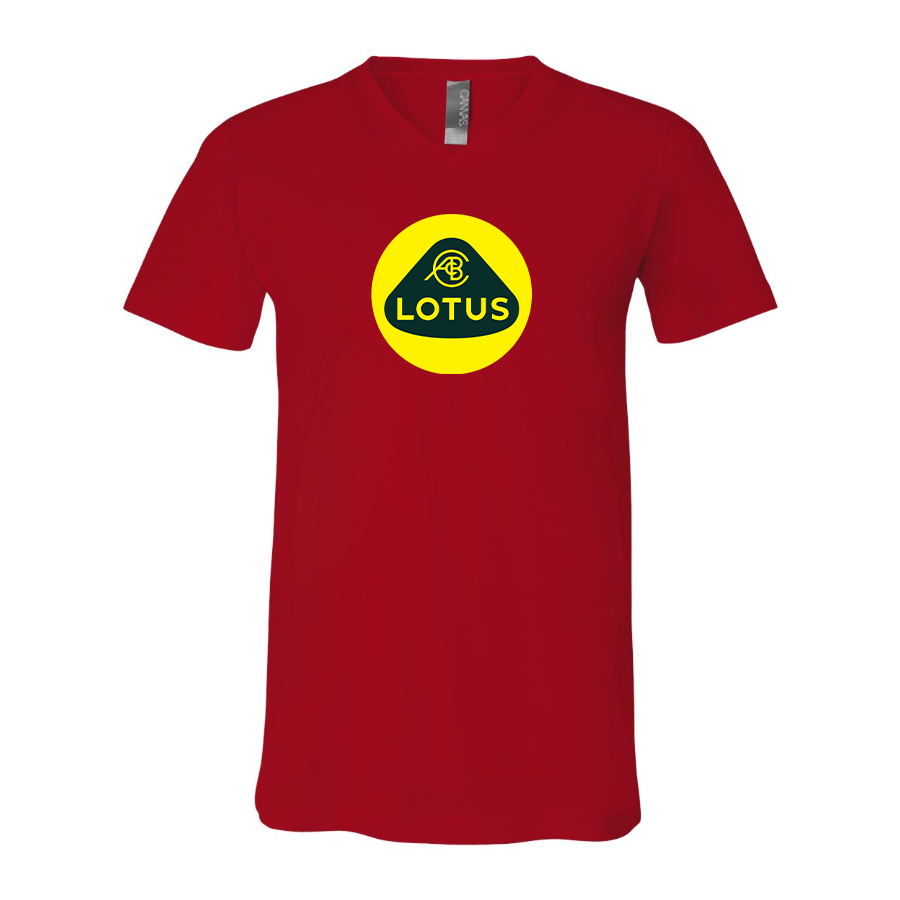 Men’s Lotus Car - BELLA + CANVAS - Jersey V-Neck Tee - 3005