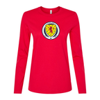 Women's Scotland National Soccer Team Long Sleeve T-Shirt