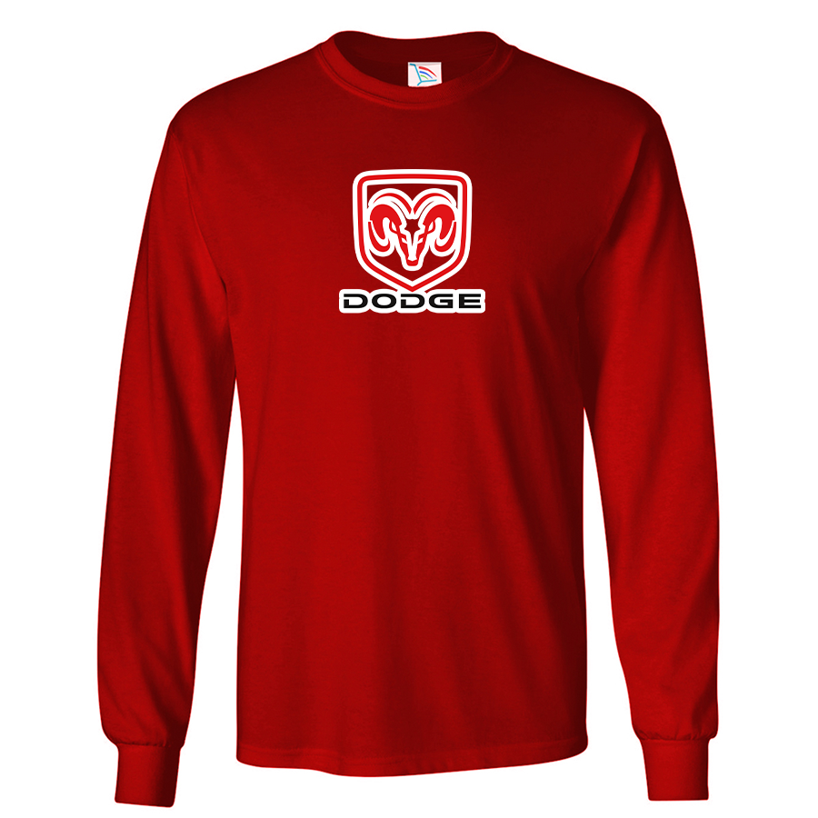 Youth Kids Dodge Car Long Sleeve T-Shirt