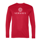 Men's Versace Polyester Long Sleeve T-Shirt