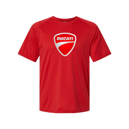 Youth Kids Ducati Motorcycle Performance T-Shirt