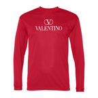 Men's Valentino Polyester Long Sleeve T-Shirt