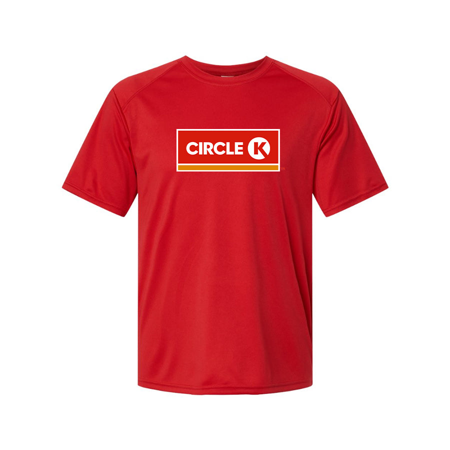 Men's Circle K Gas Station  Polyester T-Shirt