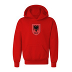 Youth Kids Albania National Soccer Team Pullover Hoodie