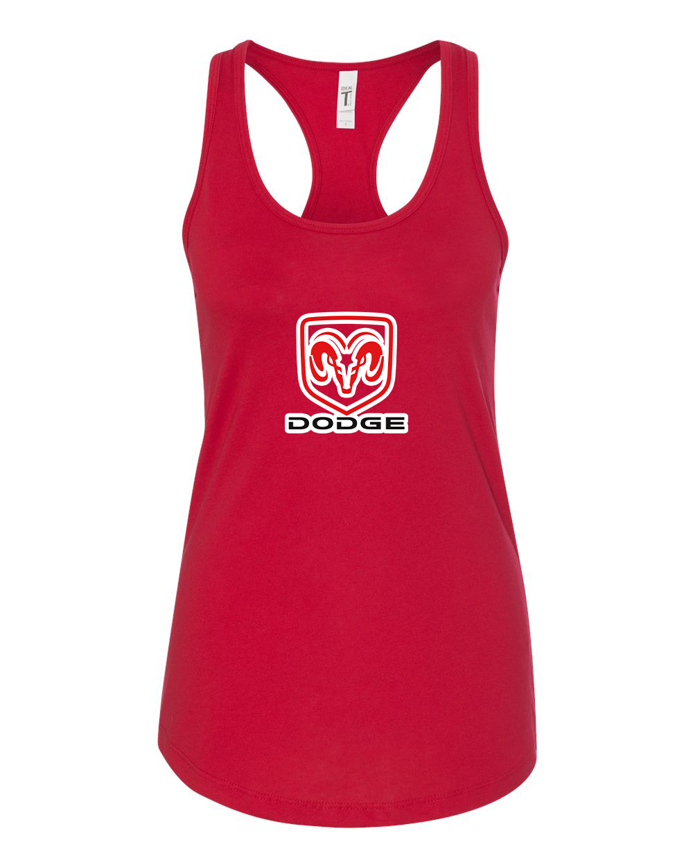 Women's Dodge Car Racerback Tank Top