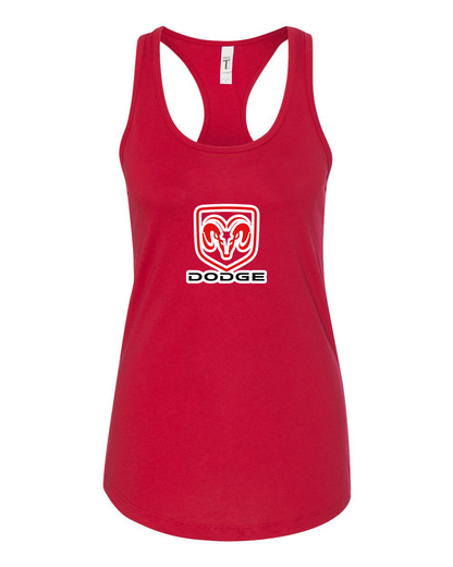 Women's Dodge Car Racerback Tank Top