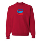 Men's Chevron Gas Station  Crewneck Sweatshirt