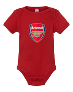Baby Arsenal Soccer Romper Onesie