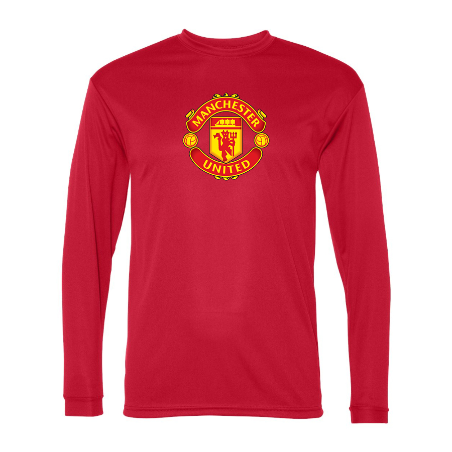 Men’s Manchester United Soccer  - C2 Sport - Performance Long Sleeve T-Shirt - 5104