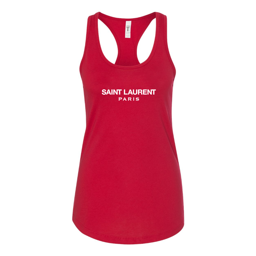 Women's Saint Laurent Racerback Tank Top
