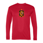 Men’s Spain National Soccer Team - C2 Sport - Performance Long Sleeve T-Shirt - 5104