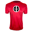 Youth Kids Deadpool Marvel Superhero Polyester T-Shirt