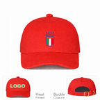 Italy National Soccer Dad Baseball Cap Hat