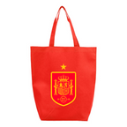 Spain Red Logo National Soccer Team -  Q-Tees - Non-Woven Gusset Bottom Tote - Q1251