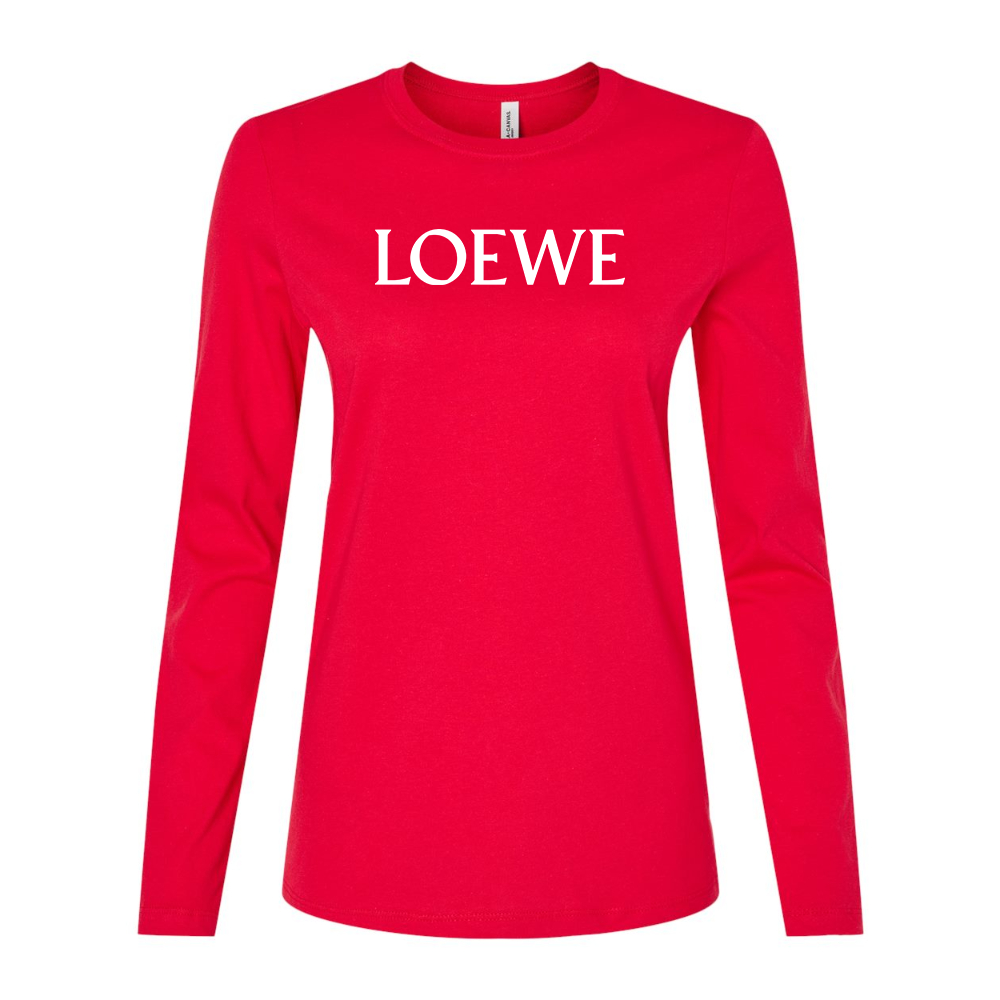 Women's Loewe Long Sleeve T-Shirt