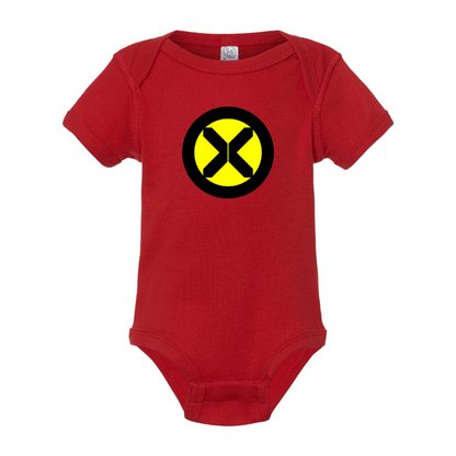 X-Men Marvel Comics Superhero Baby Romper Onesie