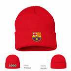 F.C. Barcelona Soccer Beanie Hat