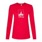 Women's Walt Disney Cartoon  Long Sleeve T-Shirt