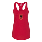 Women's Albania National Soccer Team Racerback Tank Top