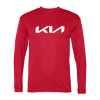 Men's Kia Car -  Polyester Long Sleeve T-Shirt