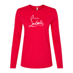 Women's Christian Louboutin Long Sleeve T-Shirt
