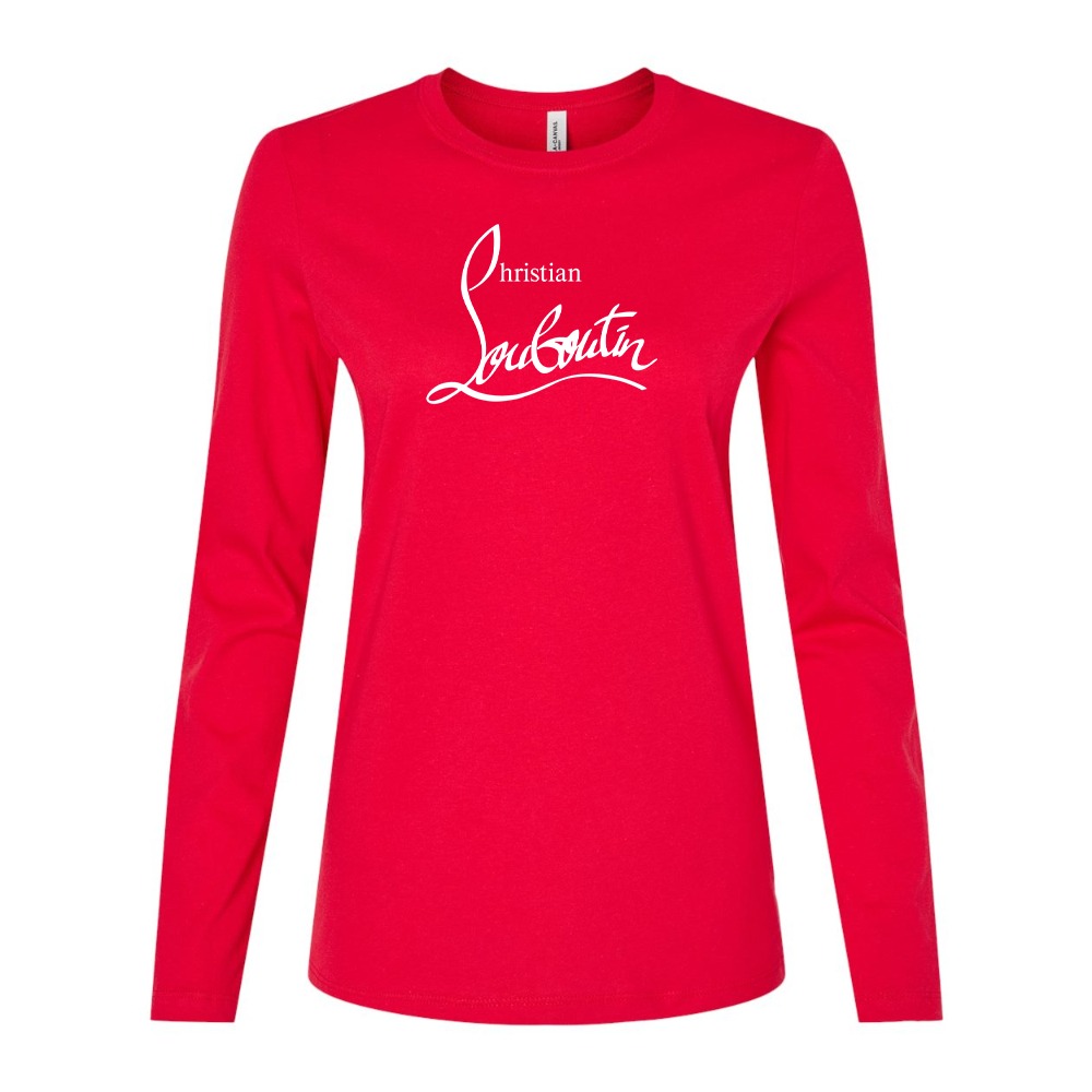 Women's Christian Louboutin Long Sleeve T-Shirt