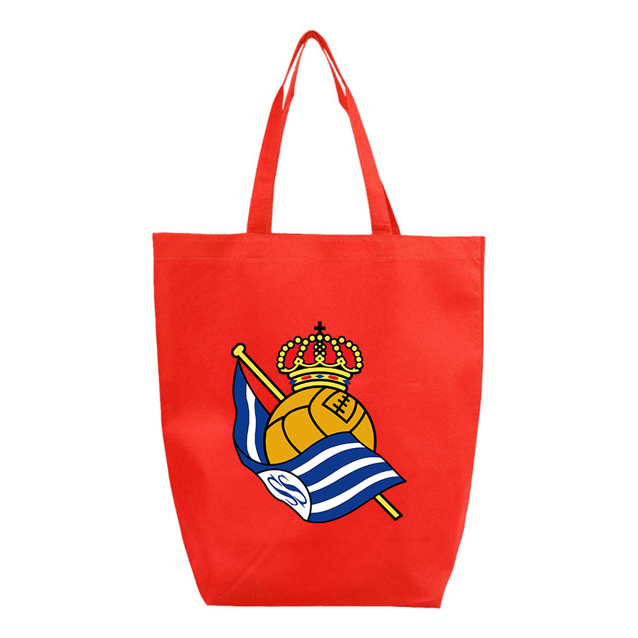 Real Sociedad FC  -  Q-Tees - Non-Woven Gusset Bottom Tote - Q1251
