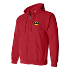 Men's DC Comics Batman Superhero Zipper Hoodie