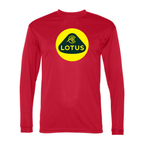 Men's Lotus Car -  Polyester Long Sleeve T-Shirt