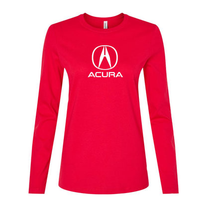 Women's Acura Car Long Sleeve T-Shirt