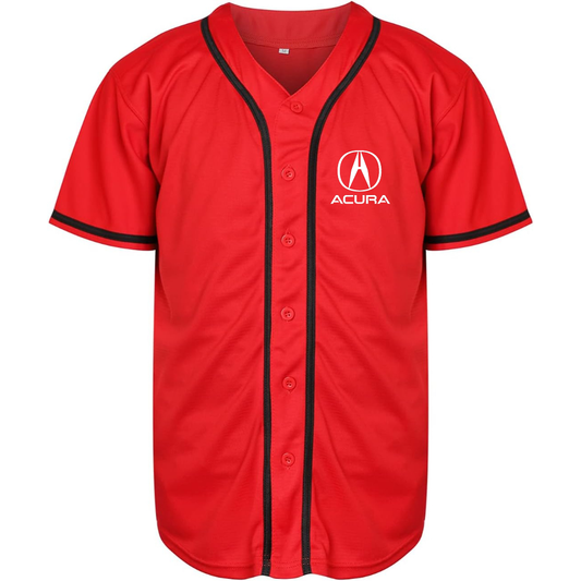 Men’s Acura Car Baseball Jersey