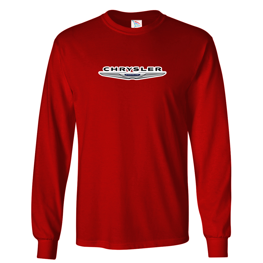 Youth Kids Chrysler Car Long Sleeve T-Shirt