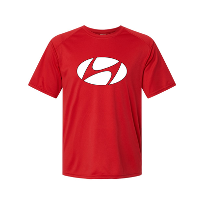 Youth Kids Hyundai New Logo Car  Performance T-Shirt