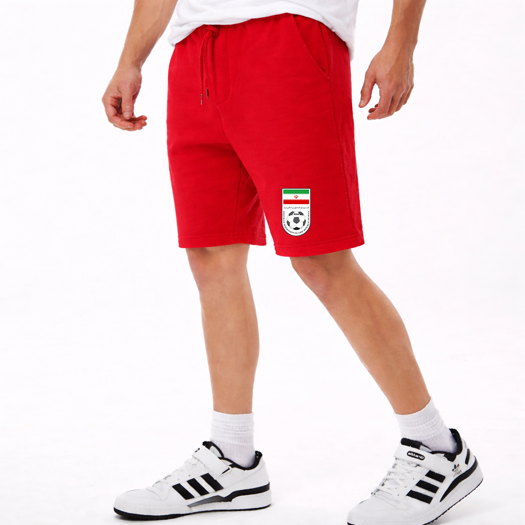 Men's Iran National Soccer Team Athletic Fleece Shorts